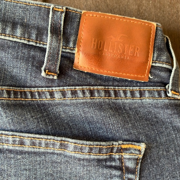 Hollister Men's Boot Blue Jeans 36X34 - Picture 3 of 3